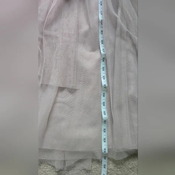 NWT Marina Tulle Cocktail Formal Dress Size 12 - Picture 6 of 16